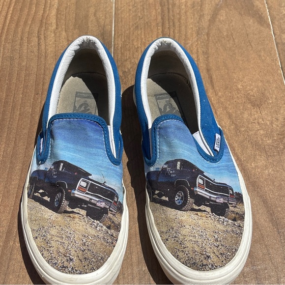 Vans Slip On Dodge Ram Unisex Sneakers W8.5 M6 - Picture 2 of 7